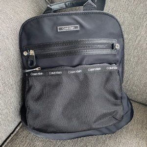 Calvin Klein Georgina Nylon Backpack - Black